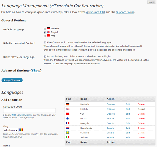 qTranslate