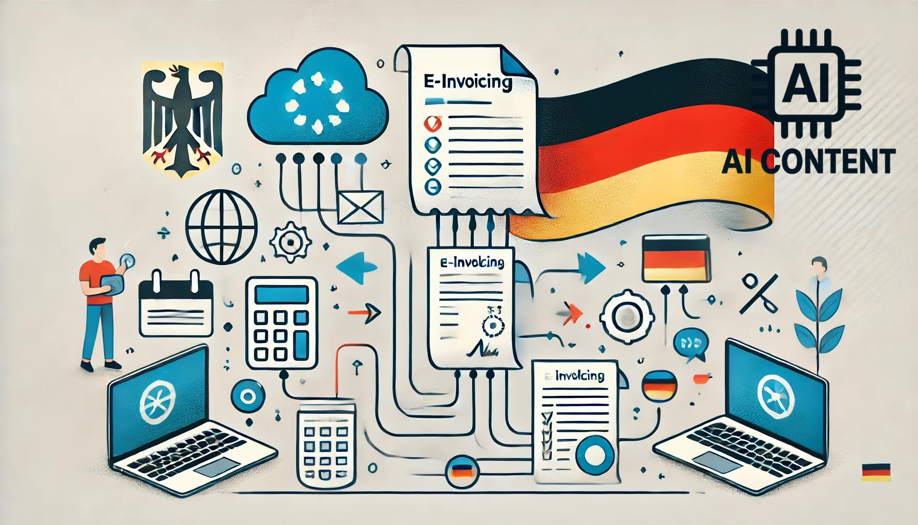 Die E-Rechnung kommt – Was Selbstständige jetzt wissen müssen